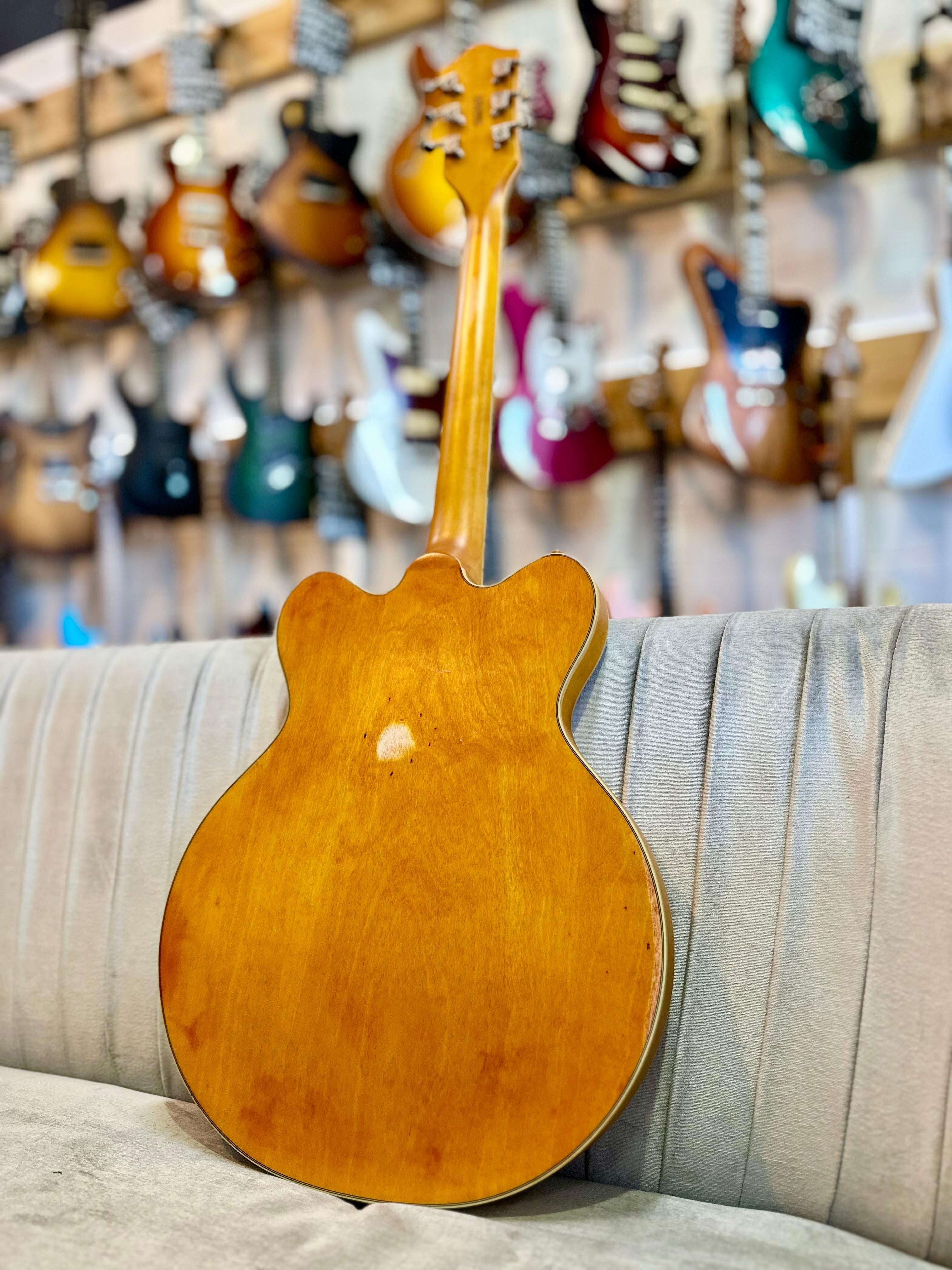 Gretsch | Leadbetter Rabid Dog Relic | G5622T| Relic Vintage Orange Gretsch | Leadbetter Rabid Dog Relic | G5622T| Relic Vintage Orange